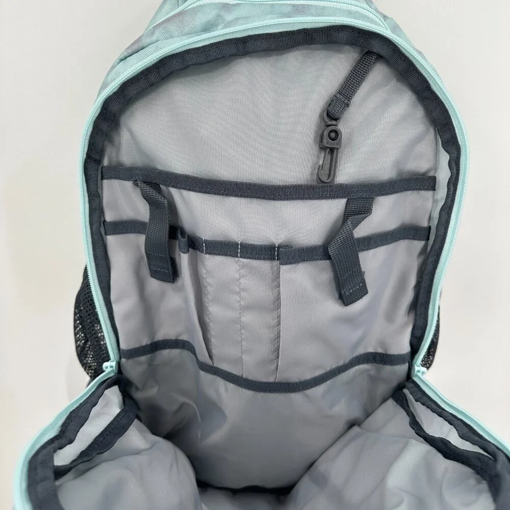 adidas Stratton II Backpack in Light Blue/Gray Large School Bag Fits 17